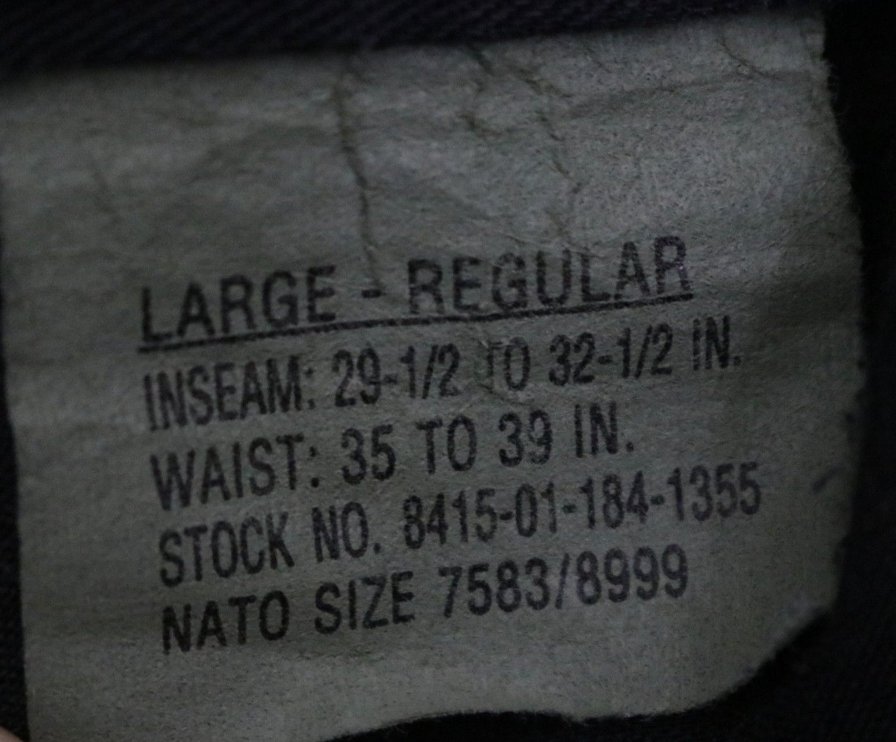 90s US ARMY BDU PANTS PROPPER製