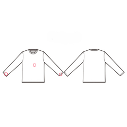 Anchor Inc. 25SS | Crewneck Sweatshirt "Black / Back Print"
