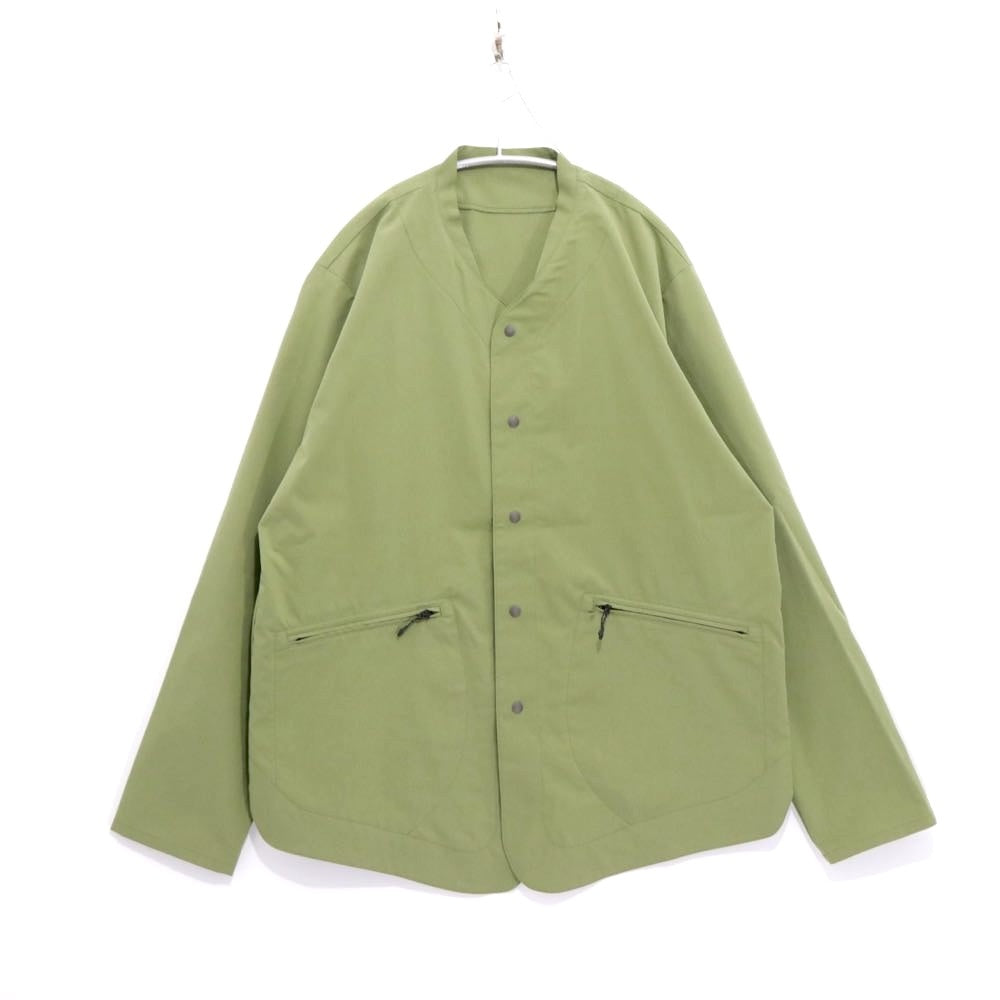 DESCENTE ddd | BASEBALL CARDIGAN "Khaki/Green" (DHURJC32)