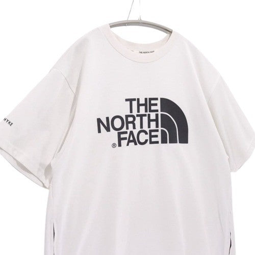 THE NORTH FACE × HYKE 19SS | Side Zip S/S Tee "White" (NTW391HY)