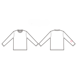 sacai 24SS | Sponge Sweat x Nylon Twill Pullover "Grey" (SCM-058)