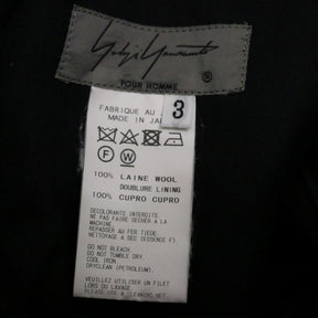 yohji yamamoto POUR HOMME(ヨウジヤマモトプールオム) 18ss Gabardine Classic Draw String Pants