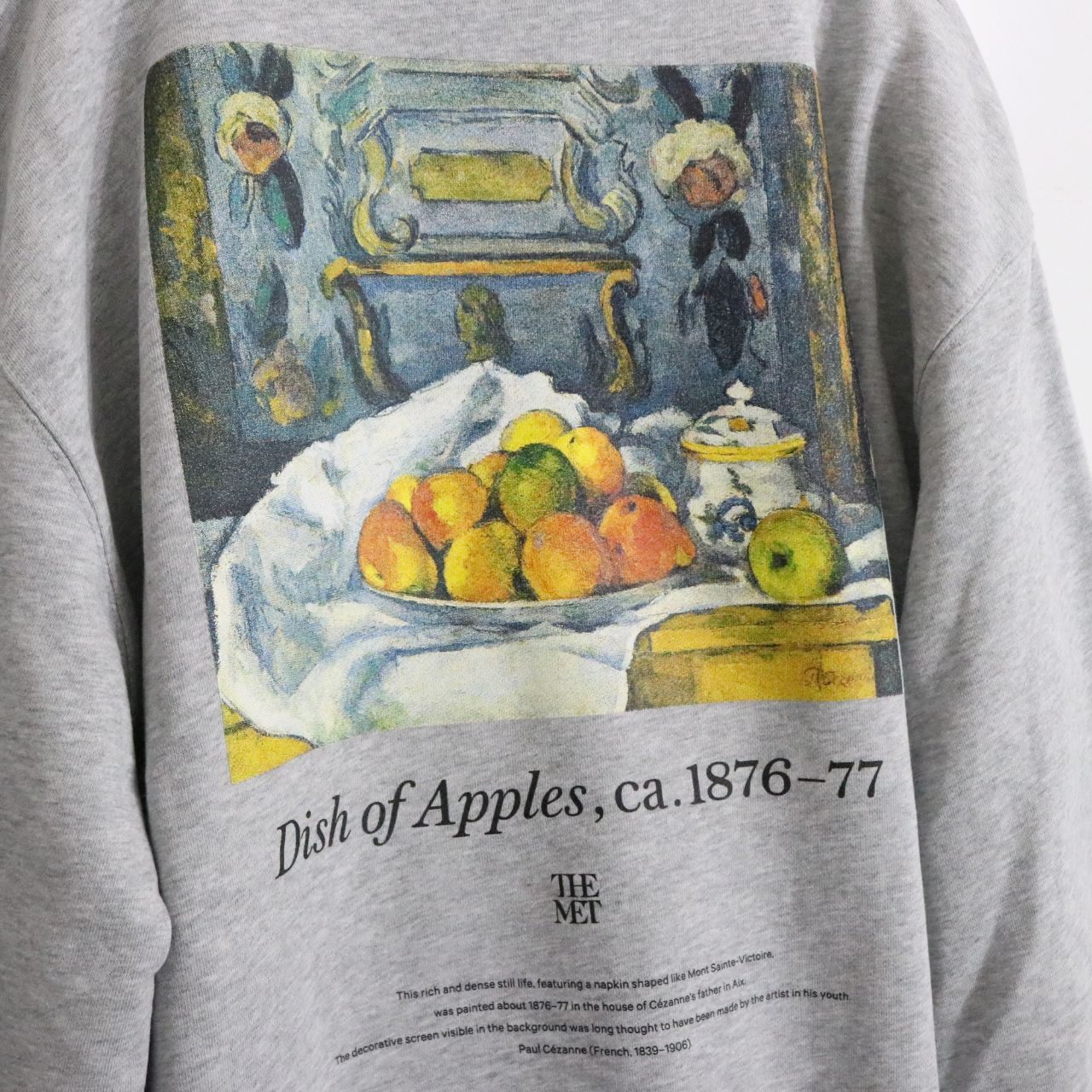 THE MET(メトロポリタン美術館) Dish of Apples L/S sweatshirt