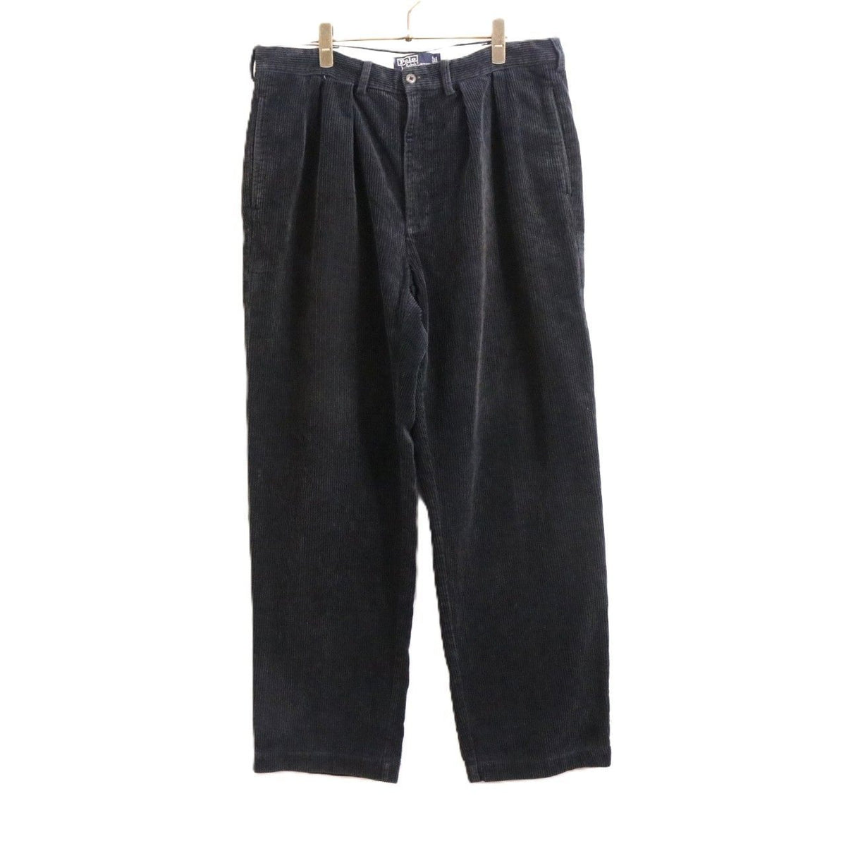 90s vintage Polo Ralph Lauren ポロラルフローレン Tuck Corduroy Pants ”POLO CORDS” 太畝
