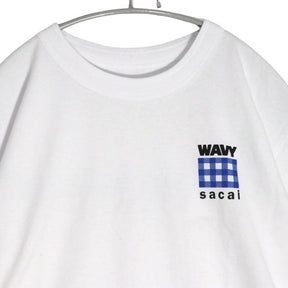 sacai 23SS | Ghetto Gastro Logo Print T-Shirt "White" (23-0551S)
