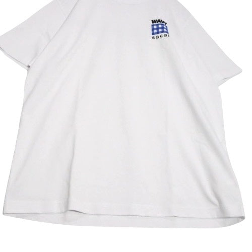 sacai 23SS | Ghetto Gastro Logo Print T-Shirt "White" (23-0551S)