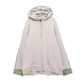 CMF OUTDOOR GARMENT 21SS | Mixed Material Sweat Hoodie "Beige" (CMF2101-J10J)