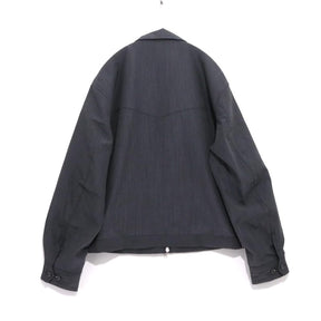 JOURNAL STANDARD 26SS | Slub Sucker Zip Jacket "Black" (26011600560010)
