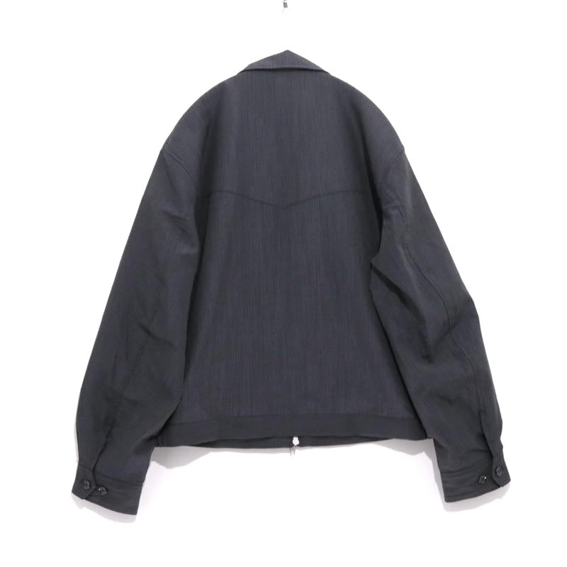 JOURNAL STANDARD 26SS | Slub Sucker Zip Jacket "Black" (26011600560010)