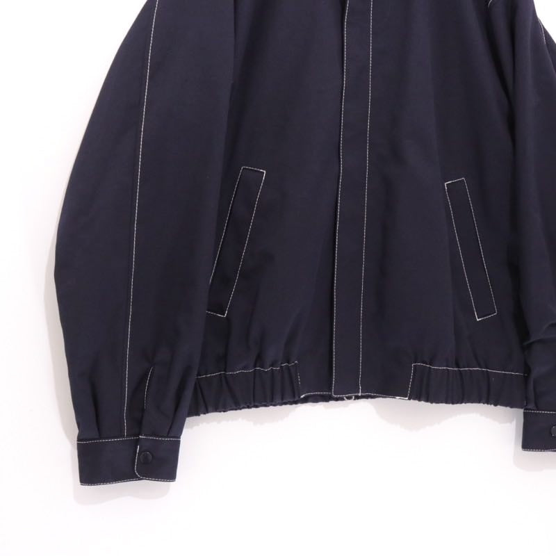 monkey time 20SS | TR Twill Stitch Zip Blouson "Navy" (8325-174-0615)