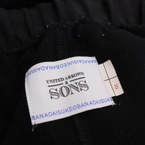 UNITED ARROWS & SONS by DAISUKE OBANA 21SS | I CR 1P PANTS "Black" (5514-299-0758)