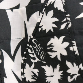 sacai(サカイ) 24SS Floral Embroidered Patch Shirt