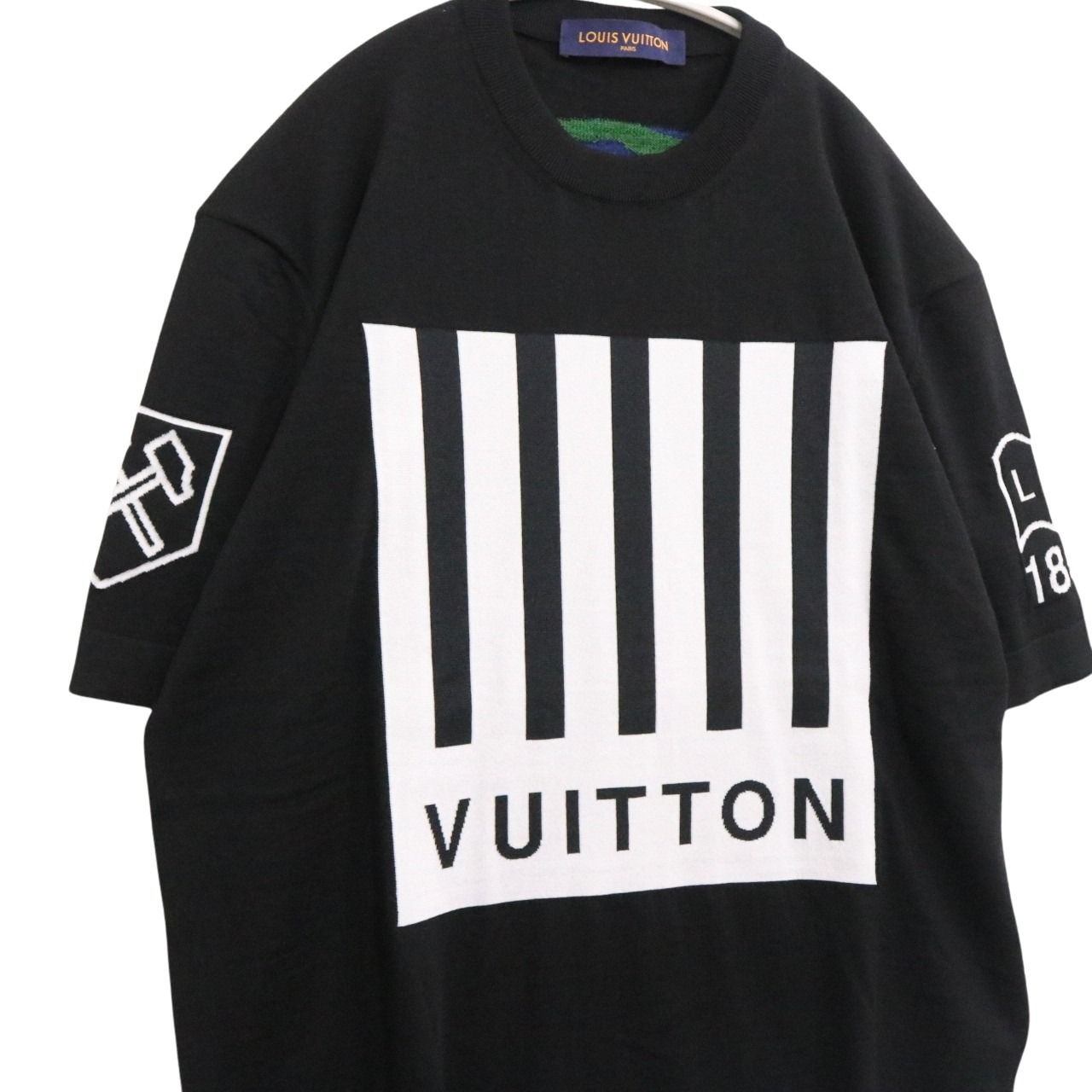LOUIS VUITTON(ルイヴィトン) 19AW Barcode and Earth Knit T-shirt