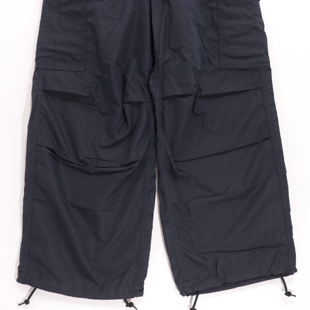 WTAPS 24AW | MILT0001 / TROUSERS / NYCO. WEATHER "Black" (242WVDT-PTM04)