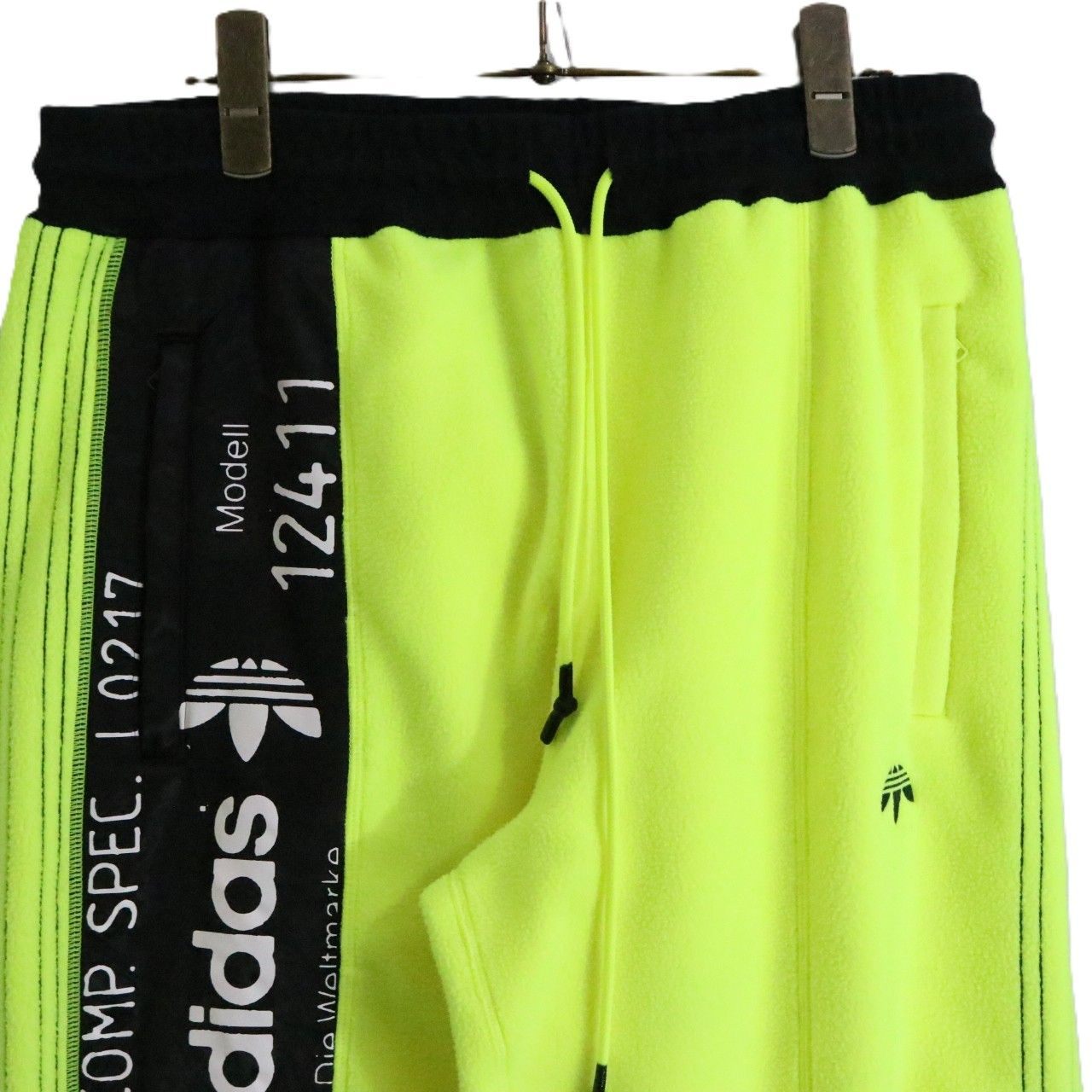 adidas x ALEXANDER WANG 17AW | AW POLAR JOGGER "Black / Inverted Logo" (CW3507)