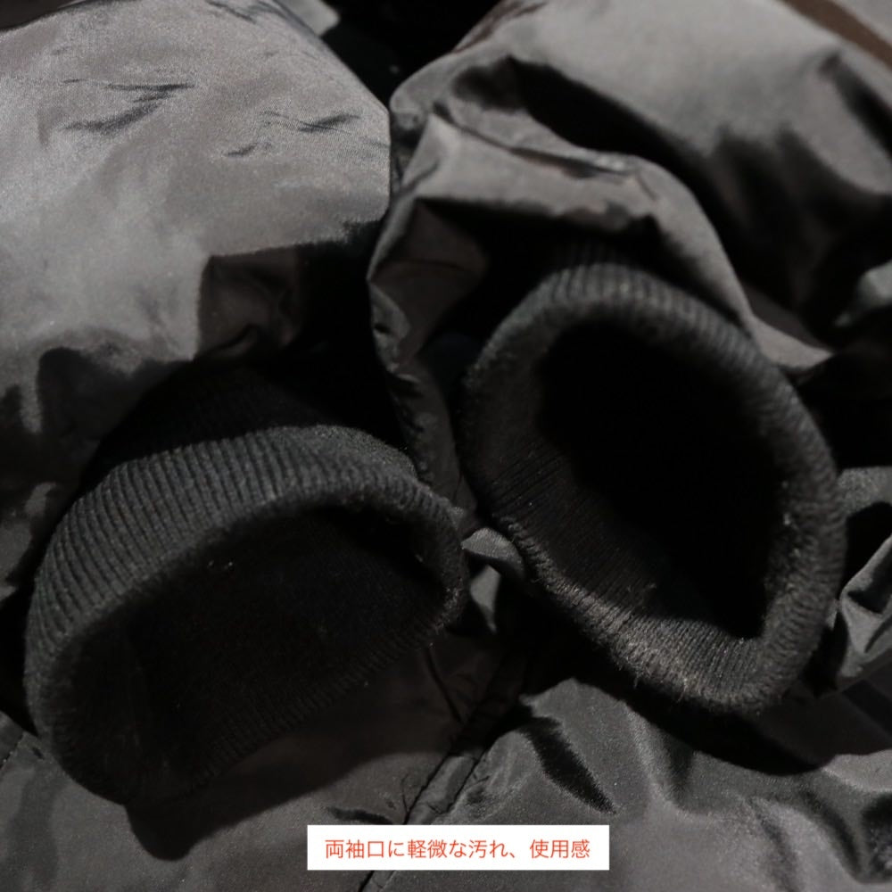 MM6 Maison Margiela 23AW | Back Brand Logo Padded Nylon Jacket "Black" (M60398-MM001)