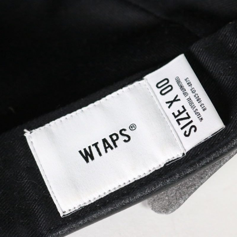 WTAPS 2024AW | CAP SYNTHETIC "Black" (242HCDT-HT15)