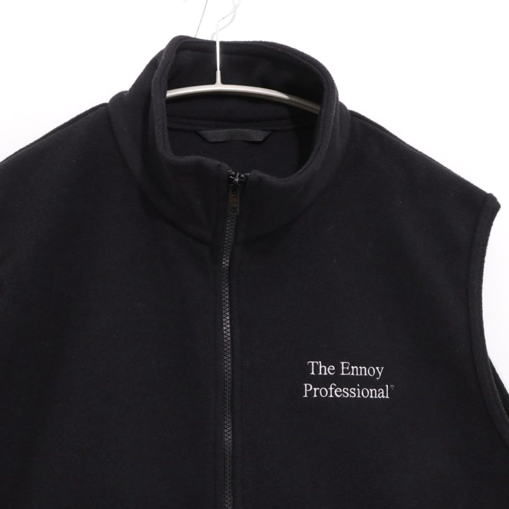 ENNOY 25AW | Professional Fleece Vest "Black" (AW25BRENJK01LP)