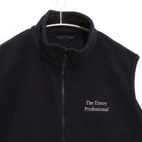 ENNOY 25AW | Professional Fleece Vest "Black" (AW25BRENJK01LP)