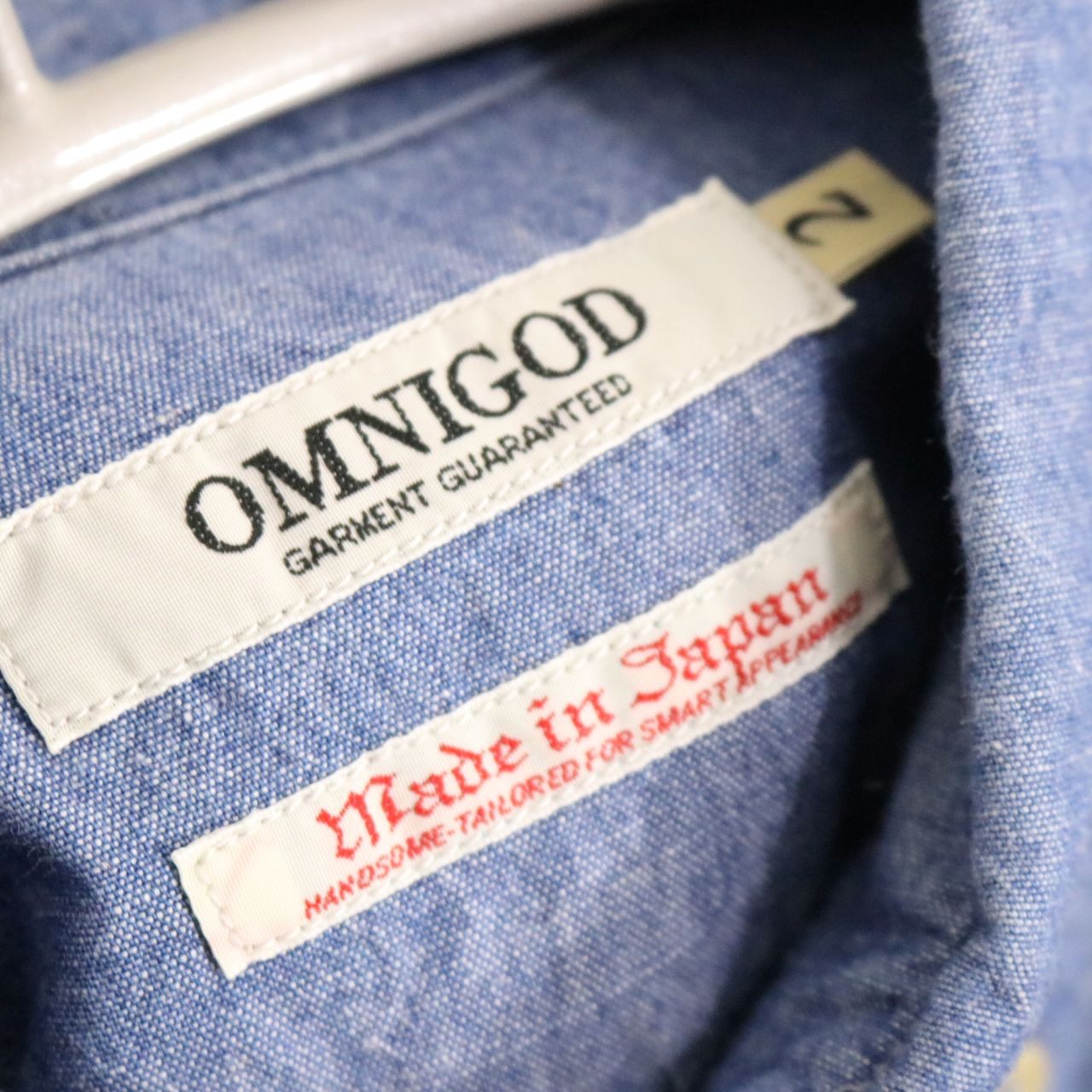OMNIGOD(オムニゴッド) Chambray Shirt