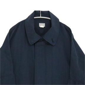 DELUXE | Big Silhouette Sten Collar Coat "Navy" (D5250)