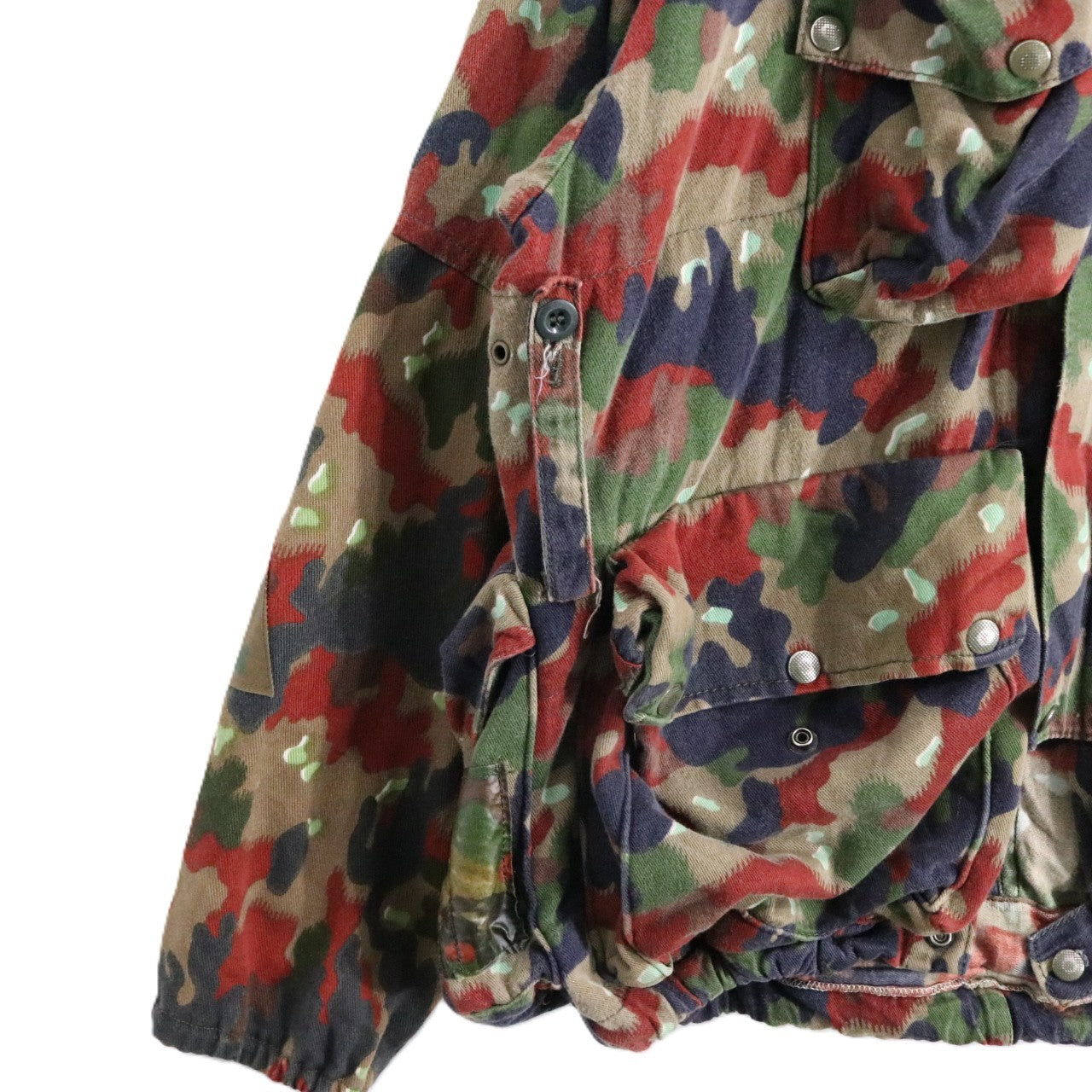 スイス軍 MILITARY M-60 マウンテンジャケット アルペンカモフラージュ 軍放出品