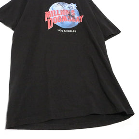 Million Dollar Doomsday | Earth Logo Print T-Shirt "Black"
