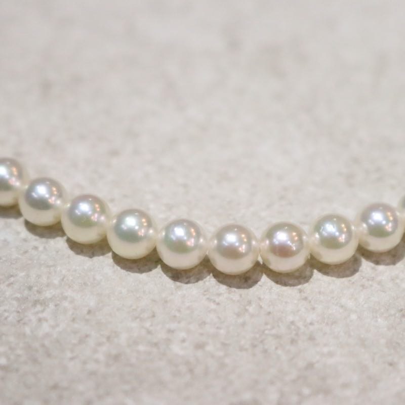MIKIMOTO | ベビーパール ネックレス 45cm 4.5-5mm "アコヤ真珠 / シルバークラスプ"