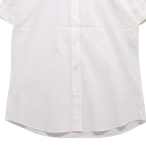 ALEXANDER MCQUEEN 13SS | S/S Button Down Shirt "Back Strap Detail" (White/)