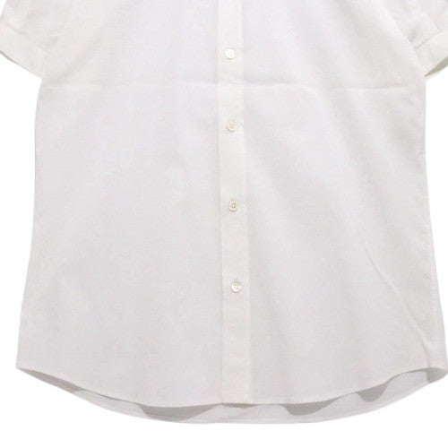ALEXANDER MCQUEEN 13SS | S/S Button Down Shirt "Back Strap Detail" (White/)