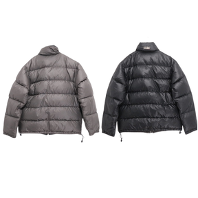 FIRST DOWN USA 90s | Reversible Down Jacket "Black / Grey" (740057)