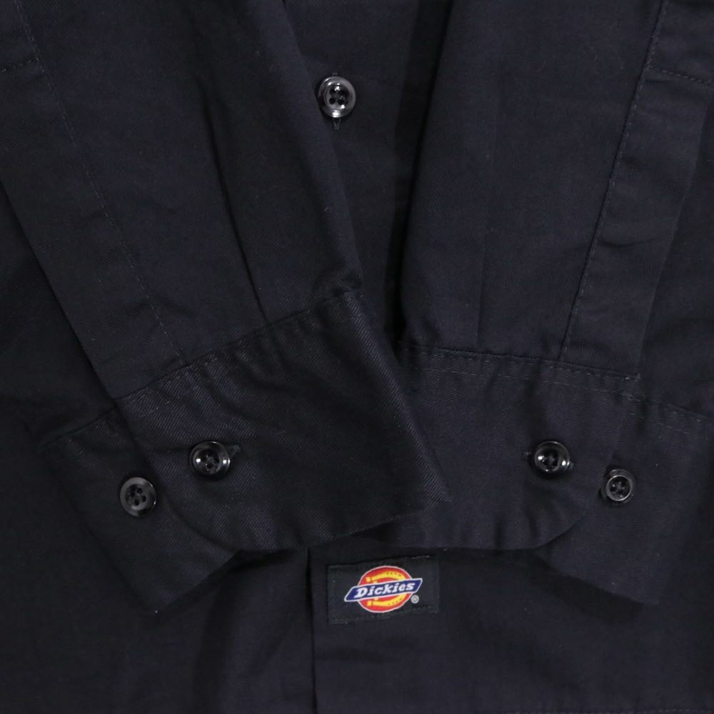Dickies | Essanay Studio Embroidery L/S Open Collar Shirt "Black"