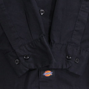 Dickies | Essanay Studio Embroidery L/S Open Collar Shirt "Black"