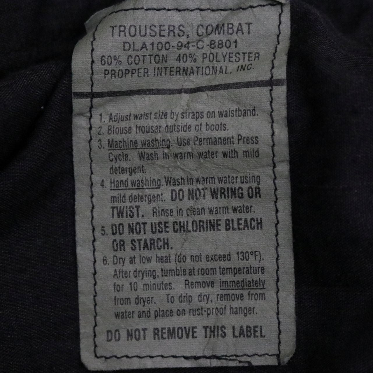 90s US ARMY BDU PANTS PROPPER製