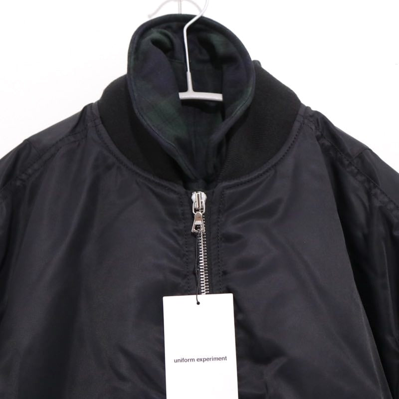 uniform experiment 25AW | Reversible MA-1 "Black" (UE-252038)