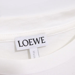 LOEWE 19AW | William De Morgan Frog Print T-Shirt "White/Burgundy"