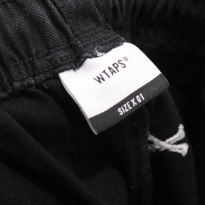 WTAPS 22SS | SEAGULL 03 / SHORTS / COTTON. OXFORD. TEXTILE "Black" (221TQDT-PTM06)