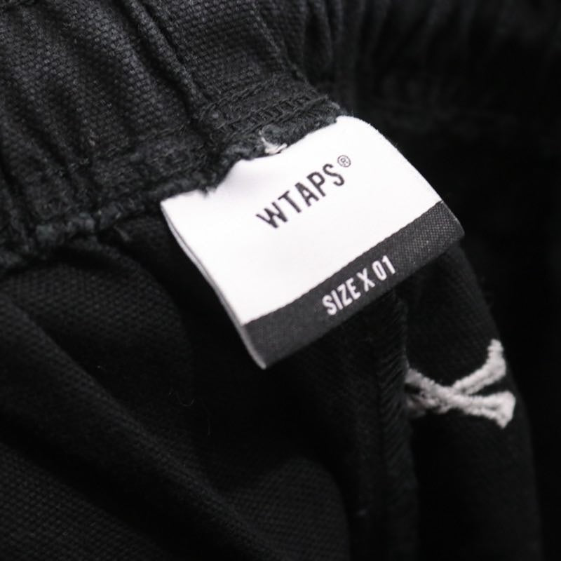 WTAPS 22SS | SEAGULL 03 / SHORTS / COTTON. OXFORD. TEXTILE "Black" (221TQDT-PTM06)