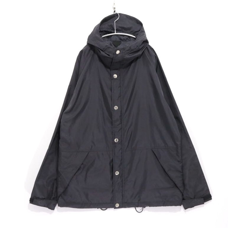 FAT 2006SS | Hooded Nylon Zip-Up Blouson "Black" (F/06-SS/JK-03)