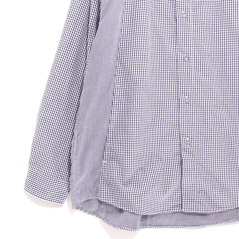 CMF OUTDOOR GARMENT 21AW | PREP L/S SHIRT CHECK "Blue/White" (CMF2102-CS03J)