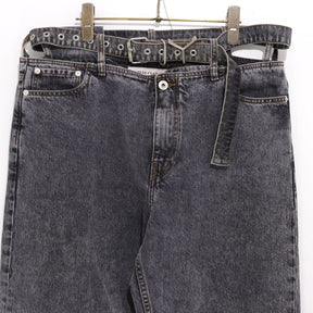 Y/PROJECT | Waistband-less Denim Pants "Black Wash"