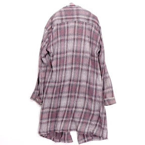 MIHARAYASUHIRO 17SS | Flannel Check Long Shirt Coat (71091178)
