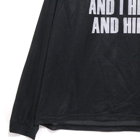 CMF OUTDOOR GARMENT 2024AW | QUICK DRY MESH TEE L/S PT "Black" (CMF2402-C11)