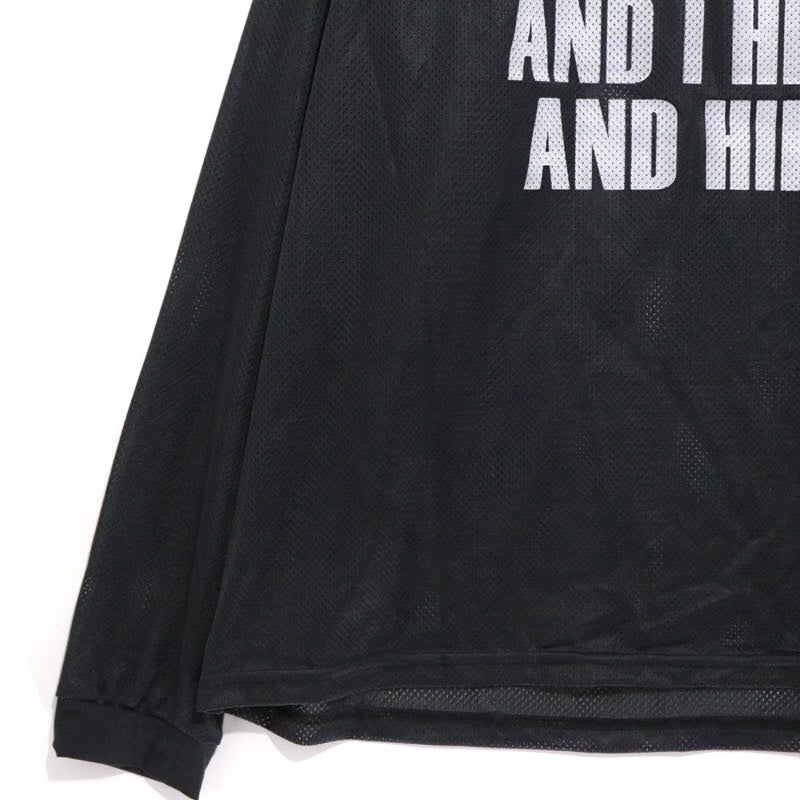 CMF OUTDOOR GARMENT 2024AW | QUICK DRY MESH TEE L/S PT "Black" (CMF2402-C11)