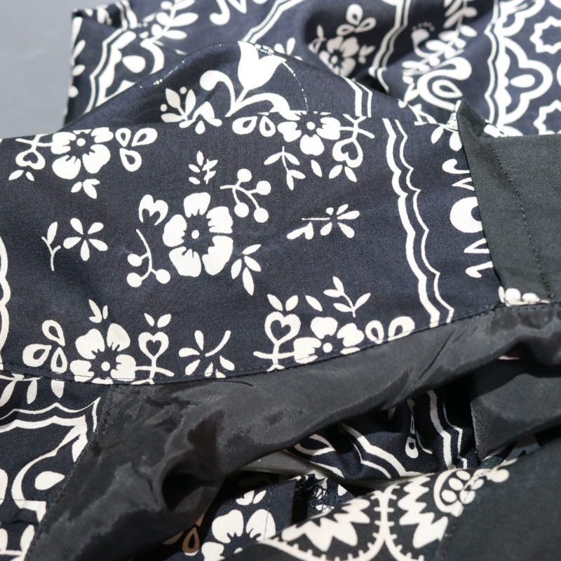sacai × Reyn Spooner 21SS | Archive Print Mix Shirt "Navy" (21-02471M)