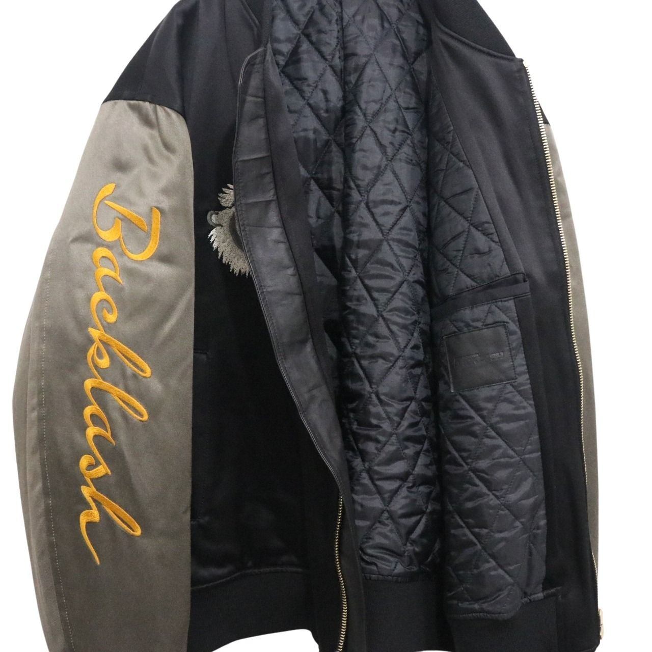 ISAMU KATAYAMA BACKLASH(イサムカタヤマバックラッシュ) 19AW Padded Souvenir Jacket MA-1 TIGER