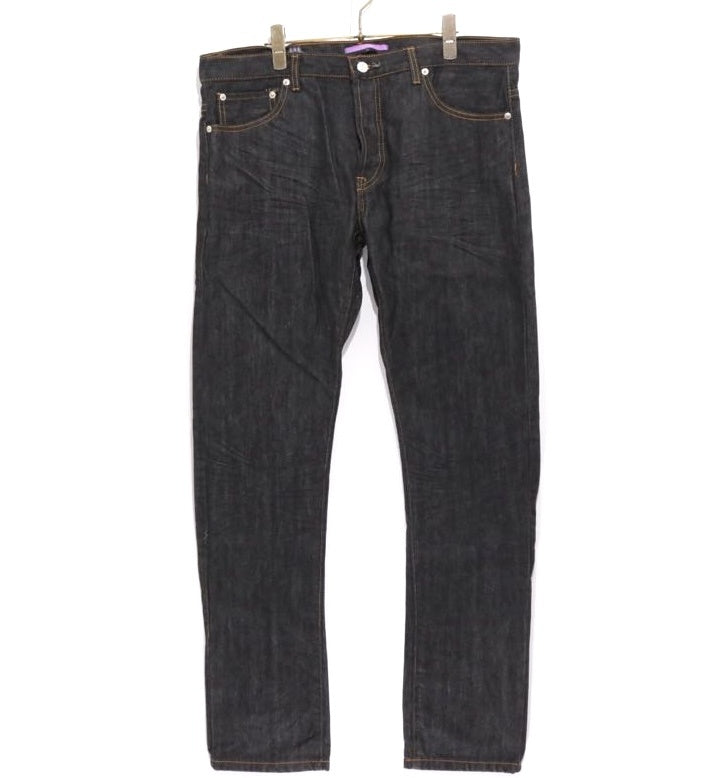 SWAGGER | Rigid Denim Pants "Dollar Patch" Slim Straight