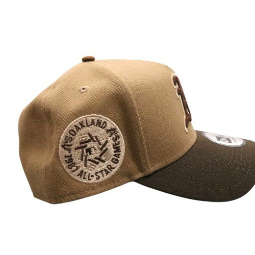 NEWERA(ニューエラ) Oakland Athletics - 9FORTY AF OAKATH ICED LATTE KHA WAL
