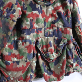 スイス軍 MILITARY M-60 マウンテンジャケット アルペンカモフラージュ 軍放出品