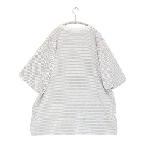 The Ennoy Professional 22SS | Border T-Shirt "White/Black" (SS22BRENCT05AM)